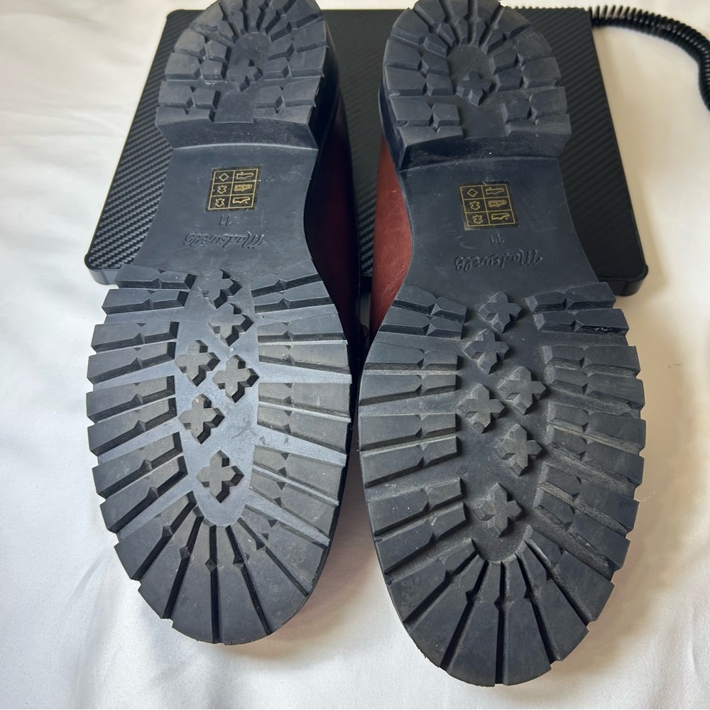 Madewell Brown Leather Penny Loafers - Picture 10 of 12